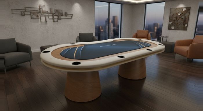 Mesa de Poker e Jantar 2 em 1 com Carregador por Indução - Pro30